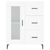 vidaXL Skříň highboard bílá 69,5 x 34 x 180 cm kompozitní dřevo