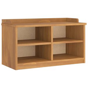 vidaXL Lavice do předs&iacute;ně SANDNES 87x40x50 cm masivn&iacute; borovice