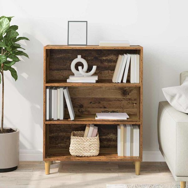 vidaXL Serv&iacute;rovac&iacute; skř&iacute;ň Star&eacute; dřevo 69,5 x 32,5 x 90 cm