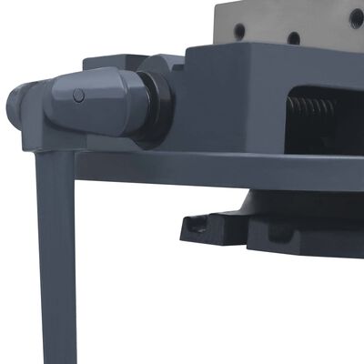 vidaXL Otočný strojní svěrák litina 160 mm