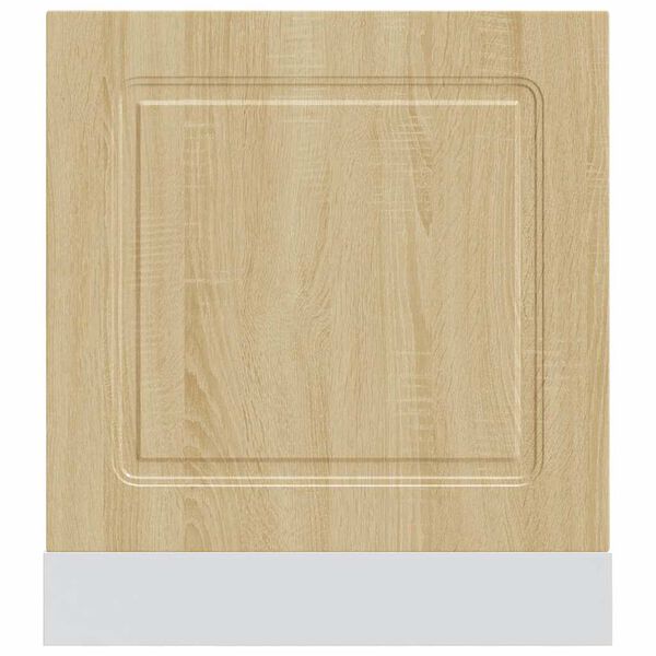 vidaXL Panel na myčku "Kalmar" dub sonoma 60x1,5x67 cm kompozit