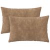vidaXL Povlak na pol&scaron;t&aacute;ř 2 pcs HEERLEN Taupe 50 x 75 cm