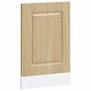 vidaXL Panel na myčku Kalmar dub sonoma 45x1,5x57 cm kompozit