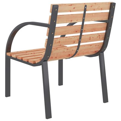 vidaXL Zahradní židle 2 ks dřevo