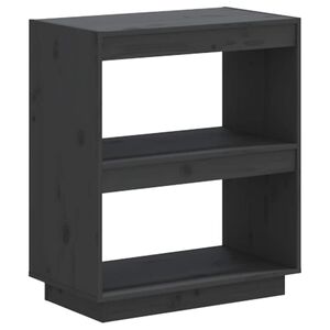 vidaXL Knihovna &scaron;ed&aacute; 60 x 35 x 71 cm masivn&iacute; dřevo borovice
