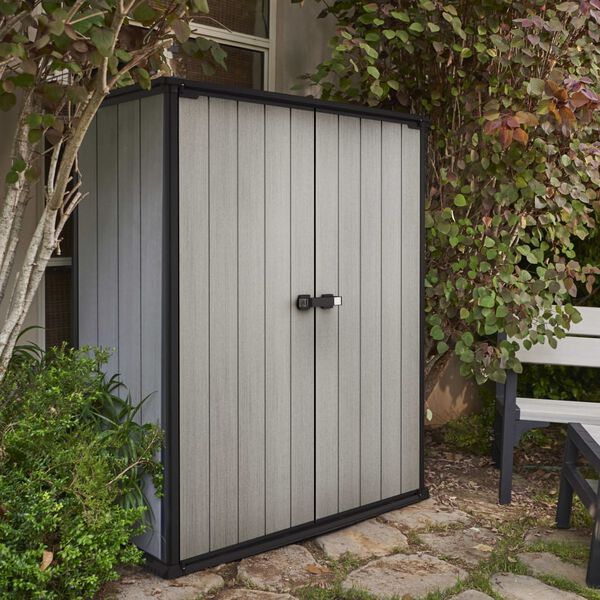 Keter Zahradn&iacute; &uacute;ložn&aacute; skř&iacute;ň High-Store Plus &scaron;ed&aacute;