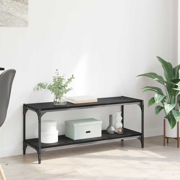 vidaXL Televizn&iacute; skř&iacute;ň Čern&yacute; dub 100x33x41cm