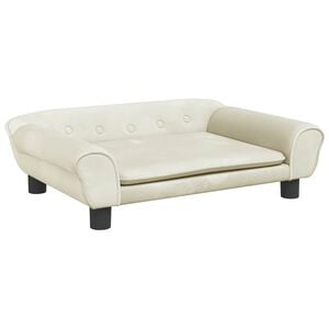 vidaXL Pel&iacute;&scaron;ek pro psy kr&eacute;mov&yacute; 70 x 48 x 22 cm samet