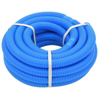 vidaXL Bazénová hadice se svorkami modrá 38 mm 12 m