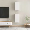 vidaXL TV stolky 2 ks bílé 30,5x30x60 cm kompozitní dřevo