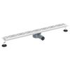 vidaXL Sprchov&yacute; odtok s line&aacute;rn&iacute;m designem a 360&deg; sifonem 90 cm