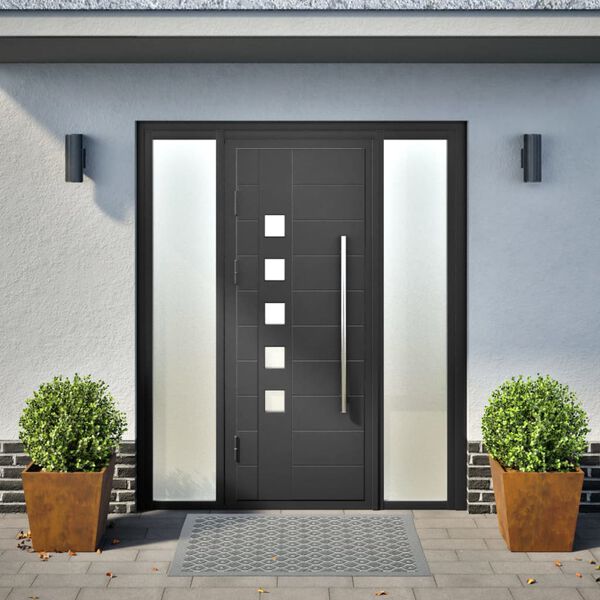 vidaXL Zahradní truhlíky 2 ks 40x40x40 cm povětrnostně odolná ocel