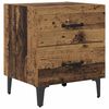 vidaXL Z&aacute;suvka pod postel Star&eacute; dřevo 40 x 35 x 47,5 cm