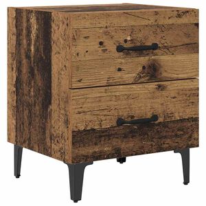 vidaXL Z&aacute;suvka pod postel Star&eacute; dřevo 40 x 35 x 47,5 cm