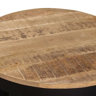 vidaXL Konferenční stolek hrubé mangovníkové dřevo 60 x 40 cm