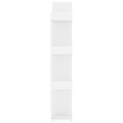 vidaXL Knihovna bílá 86 x 25,5 x 140 cm dřevotříska