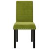 vidaXL J&iacute;deln&iacute; židle 6 ks světle zelen&eacute; samet