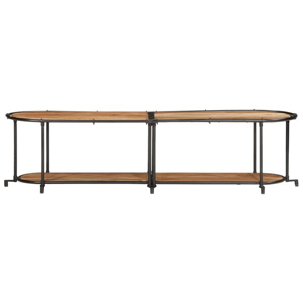 vidaXL TV stolek 160 x 42 x 40 cm masivní akáciové dřevo