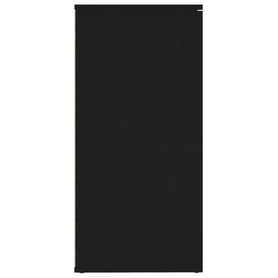 vidaXL Příborník černý 160 x 36 x 75 cm dřevotříska