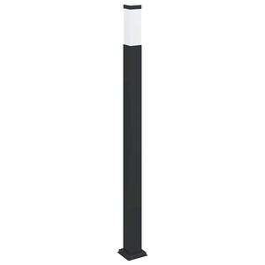 vidaXL Sloupkov&eacute; sv&iacute;tidlo 110 cm čern&eacute; IP44
