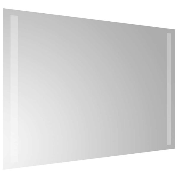 vidaXL Koupelnov&eacute; zrcadlo s LED osvětlen&iacute;m 60x40 cm