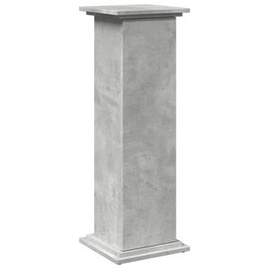 vidaXL V&yacute;stavn&iacute; stojan s &uacute;ložn&yacute;m prostorem betonově &scaron;ed&yacute; 31x30x90 cm