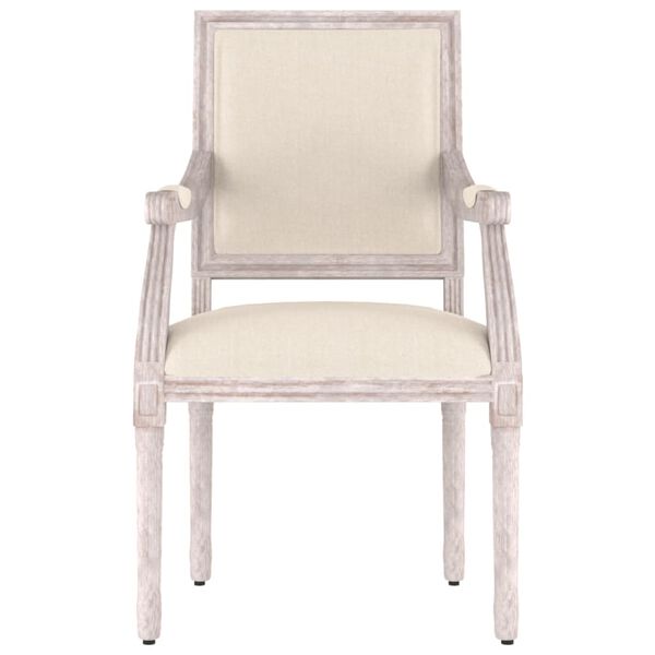 vidaXL Křeslo 54 x 59 x 99 cm len