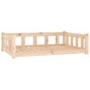 vidaXL Pel&iacute;&scaron;ek pro psy 105,5 x 75,5 x 28 cm masivn&iacute; borovice