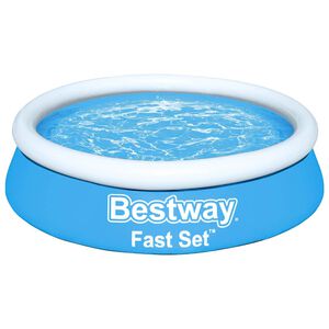Bestway Fast Set Nafukovací bazén kruhový 183 x 51 cm modrý