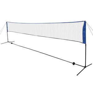 vidaXL Badmintonov&aacute; s&iacute;ť s ko&scaron;&iacute;čky, 600x155 cm