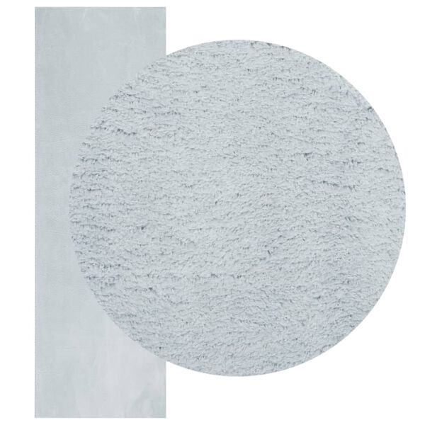 vidaXL Koberec HUARTE krátký vlas měkký a pratelný modrý 80x250 cm