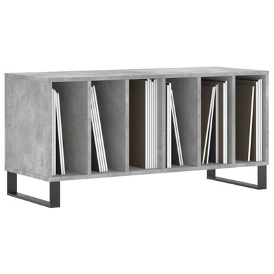 vidaXL Skříňka na LP desky betonově šedá 100x38x48 cm kompozitní dřevo