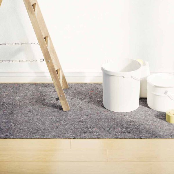 vidaXL Protiskluzov&yacute; mal&iacute;řsk&yacute; fleece 25 m 280 g/m&sup2; &scaron;ed&yacute;