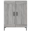 vidaXL Skř&iacute;ň highboard &scaron;ed&aacute; sonoma 69,5 x 34 x 180 cm kompozitn&iacute; dřevo