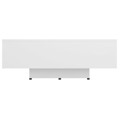 vidaXL Konferenční stolek bílý 85 x 55 x 31 cm dřevotříska
