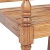 vidaXL Zahradní lavice Batavia s poduškou 150 cm teak