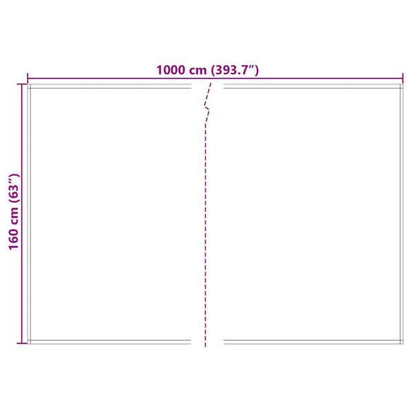 vidaXL N&aacute;hrada mark&yacute;zy Žlut&aacute; a &Scaron;ed&aacute; 1000 x 160 cm Polyesterov&aacute; tkanina