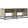 vidaXL TV skř&iacute;ňka dub sonoma 120,5 x 40 x 46 cm kompozitn&iacute; dřevo a kov