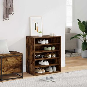 vidaXL Botn&iacute;k kouřov&yacute; dub 60 x 35 x 70 cm kompozitn&iacute; dřevo