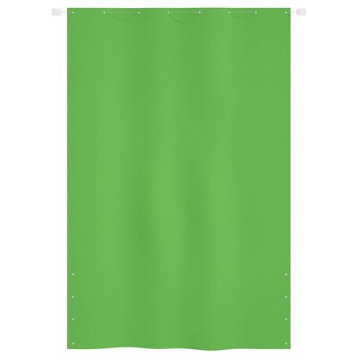 vidaXL Balkonová zástěna světle zelená 160 x 240 cm oxfordská látka