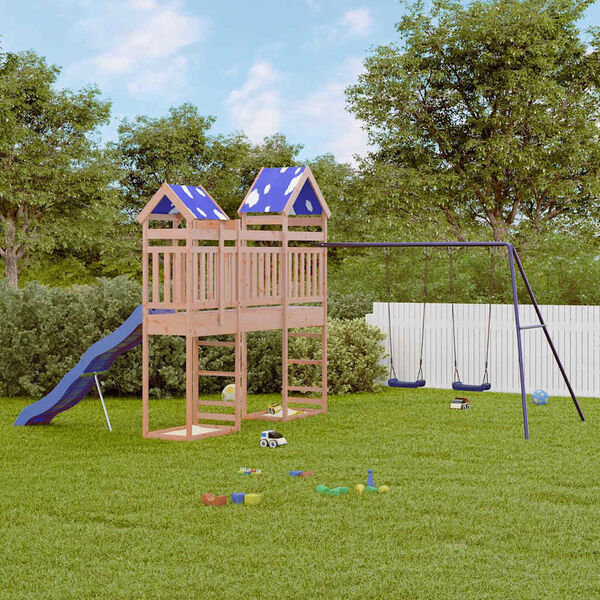 vidaXL Dětské hřiště na zahradu masivní dřevo douglasky