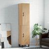 vidaXL Skř&iacute;ň highboard dub sonoma 34,5 x 34 x 180 cm kompozitn&iacute; dřevo
