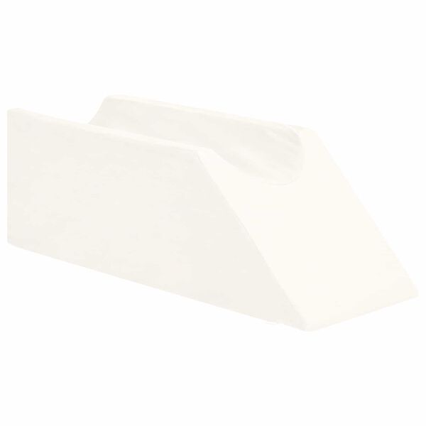 vidaXL Pol&scaron;t&aacute;ř na nohy Jednobarevn&yacute; B&iacute;l&aacute; 68 x 25 x 21,5 cm PU pěna