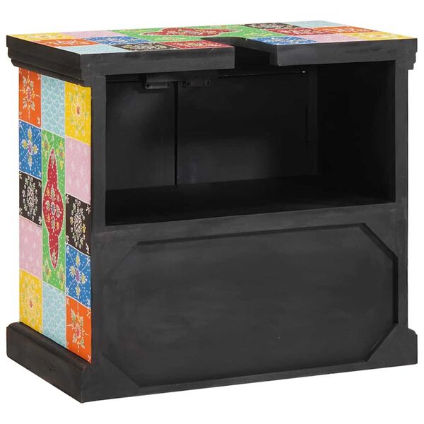 vidaXL Skříňka pod umyvadlo se dveřmi 60 x 35 x 55 cm