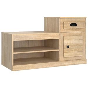 vidaXL Botn&iacute;k dub sonoma 100 x 42 x 60 cm kompozitn&iacute; dřevo