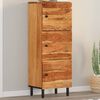 vidaXL Skř&iacute;ň highboard 40 x 33 x 110 cm masivn&iacute; ak&aacute;ciov&eacute; dřevo
