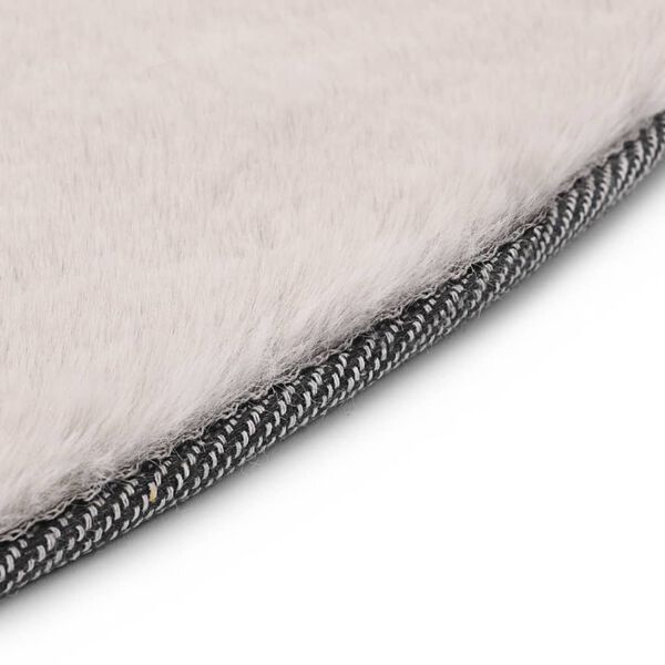 vidaXL Koberec 160 cm uměl&aacute; kr&aacute;lič&iacute; kůže &scaron;ed&yacute;