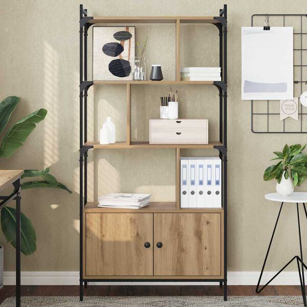 vidaXL knihovna kompozitn&iacute; dřevo