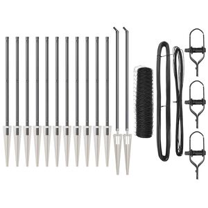 vidaXL Plotov&yacute; sloupek. &Scaron;ed&aacute;