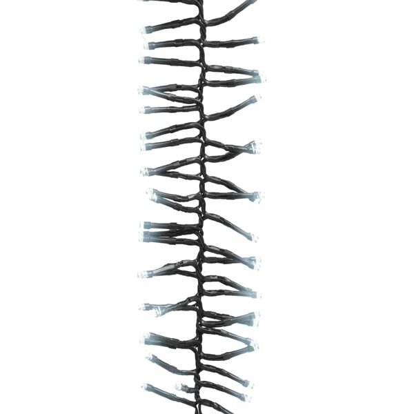 vidaXL Světelný LED řetěz trs s 3000 LED diodami studený bílý 23 m PVC